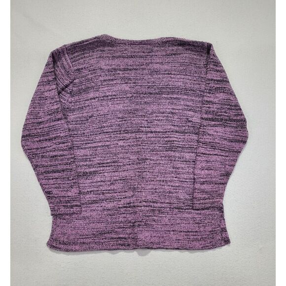 Koos of Course Sweater Women's Large Silk Embroidered Pullover Art Abstract City - Picture 2 of 5